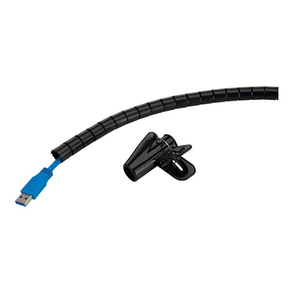 Neomounts Spiral Cable Wrap 15 mm. black