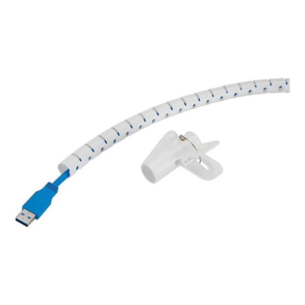 Neomounts Spiral Cable Wrap 15 mm. white