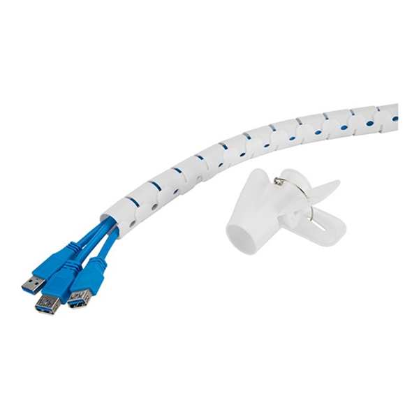 Neomounts Spiral Cable Wrap 25 mm. white