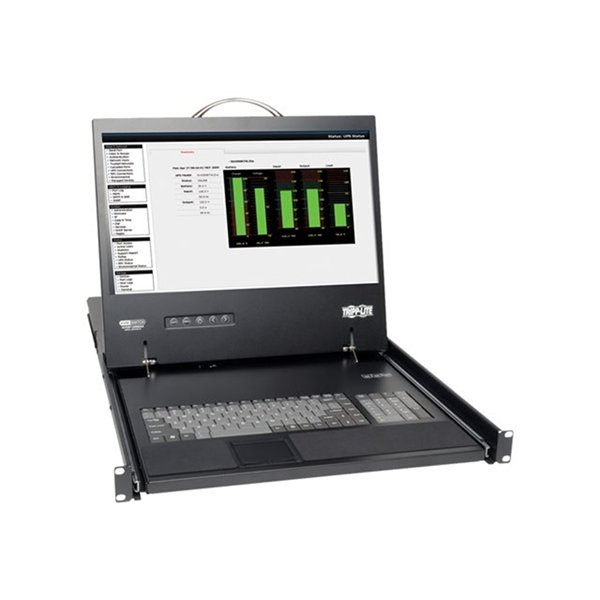 NetCommander 8-Port Cat5 1U Rack-Mount Console KVM Switch with 19-in. LCD