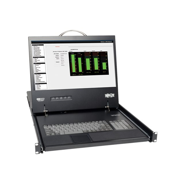 NetCommander 8-Port Cat5 1U Rack-Mount Console KVM Switch with 19-in. LCD
