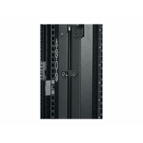 NetShelter SX 48U 600mm Wide x 1200mm Deep Enclosure with Sides and No Doors Black NetShelter SX 48U 600mm Wide x 1200mm Deep Enclosure with Sides and No Doors Black