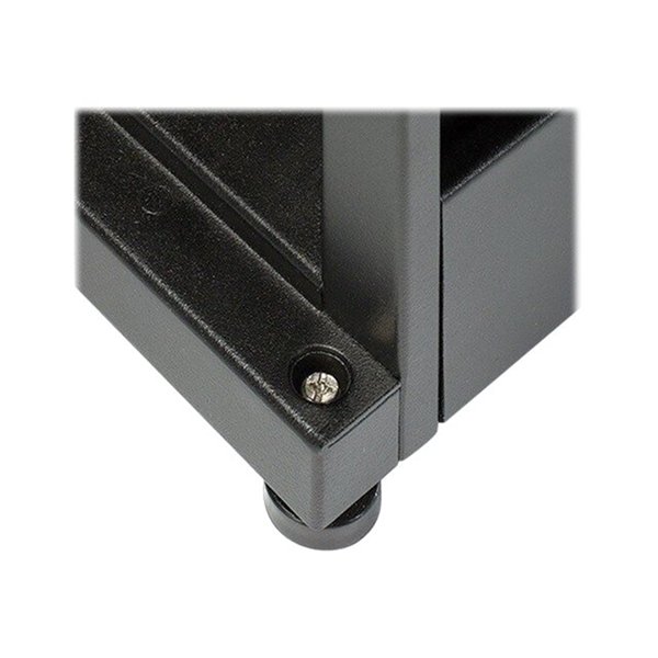 NetShelter SX 48U 600mm Wide x 1200mm Deep Enclosure with Sides and No Doors Black