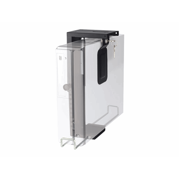 NewStar CPU Holder (height PC: 20-36 cm/ width PC: 5-10 cm lock) Black 10 kilo NewStar CPU Holder (height PC: 20-36 cm/ width PC: 5-10 cm lock) Black 10 kilo