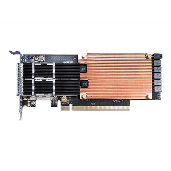 Nexus 2-port QDD SmartNIC+ (16-channel)