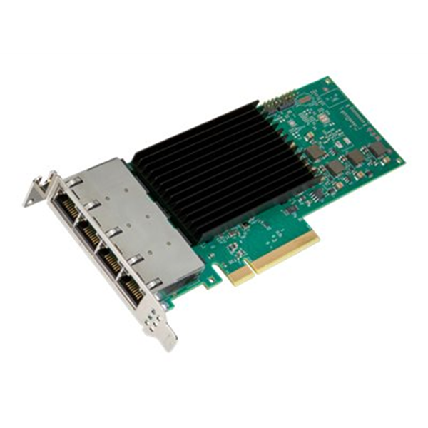 NIC/PCiE up to 10Gb RJ45 x 4 Bulk
