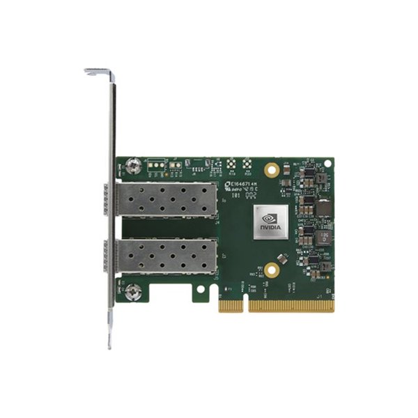 NVIDIA ConnectX-6 Lx EN - crypto uitgeschakeld met veilig opstarten - netwerkadapter - PCIe 4.0 x8 - Gigabit Ethernet / 10Gb Ethernet / 25Gb Ethernet SFP28 x 2 NVIDIA ConnectX-6 Lx EN - crypto uitgeschakeld met veilig opstarten - netwerkadapter - PCIe 4.0 x8 - Gigabit Ethernet / 10Gb Ethernet / 25Gb Ethernet SFP28 x 2