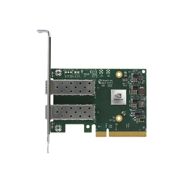 NVIDIA ConnectX-6 Lx EN - crypto uitgeschakeld met veilig opstarten - netwerkadapter - PCIe 4.0 x8 - Gigabit Ethernet / 10Gb Ethernet / 25Gb Ethernet SFP28 x 2