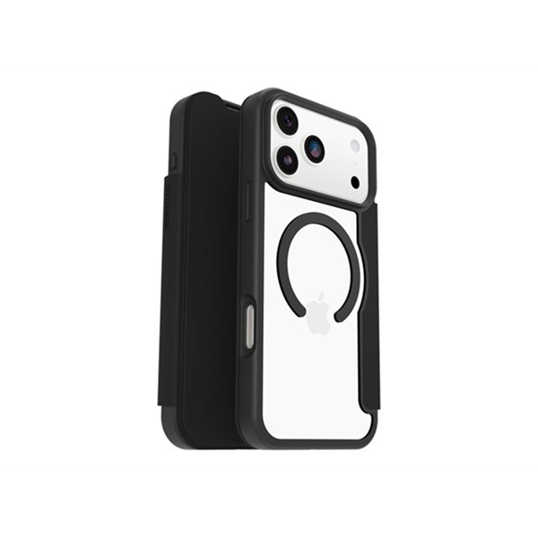 OB REACT FOLIO MAGSAFE SHAKEITOFF BLACK