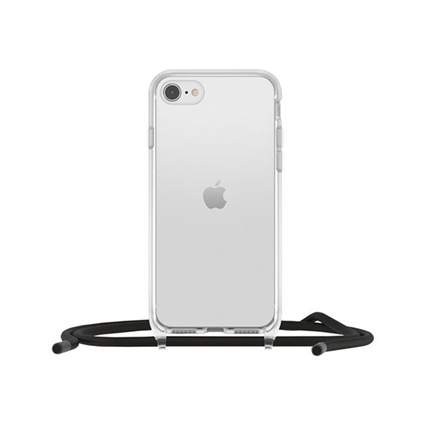 OB React Necklace iPhone SE clear