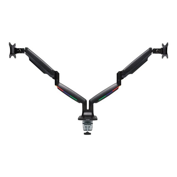 One-Touch Height Adjust Dual MonitArm