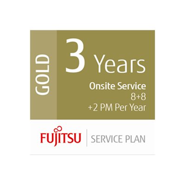 Onsite Service - 8 uur Reactie + 8 uur hersteld +2 Preventieve Onderhoud per jaar - Compatible Producten: fi-7600 | fi-7700S | fi-7700