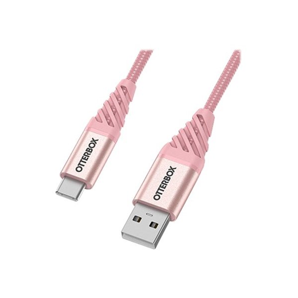 OtterBox Premium Cable USB AC 1M Rose