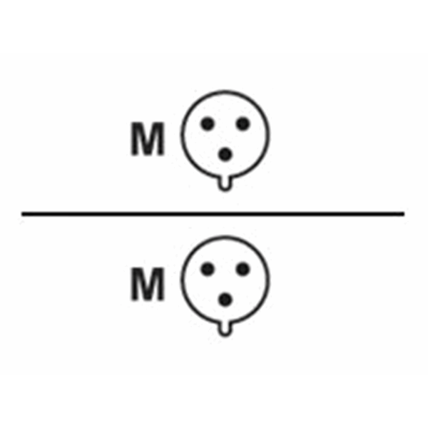 Output cable 32Ahwdto 2x32A EN60309plugs Output cable 32Ahwdto 2x32A EN60309plugs