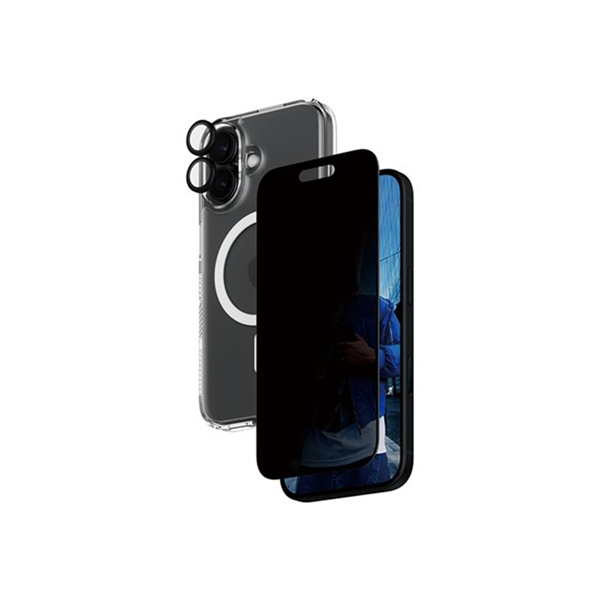 PanzerGlass - 3-in-1-pakket privacybescherming - beschermhoes - achterzijde behuizing voor mobiele telefoon