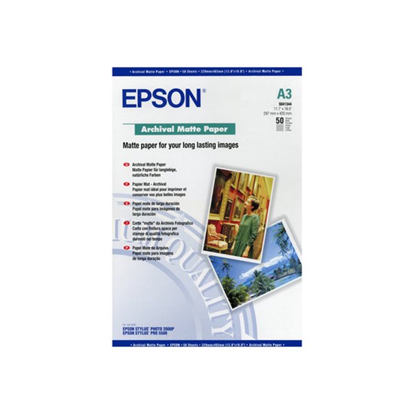 Paper/Archival Matte A3 189gm2 50sh