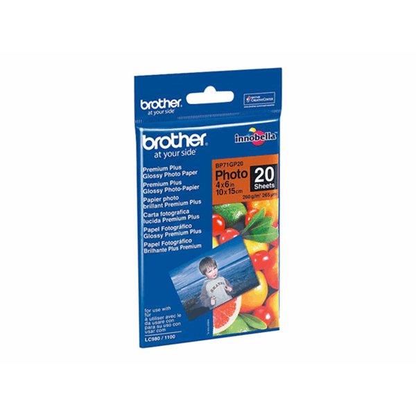 Paper/Photo Glossy 6x4" 20sheets