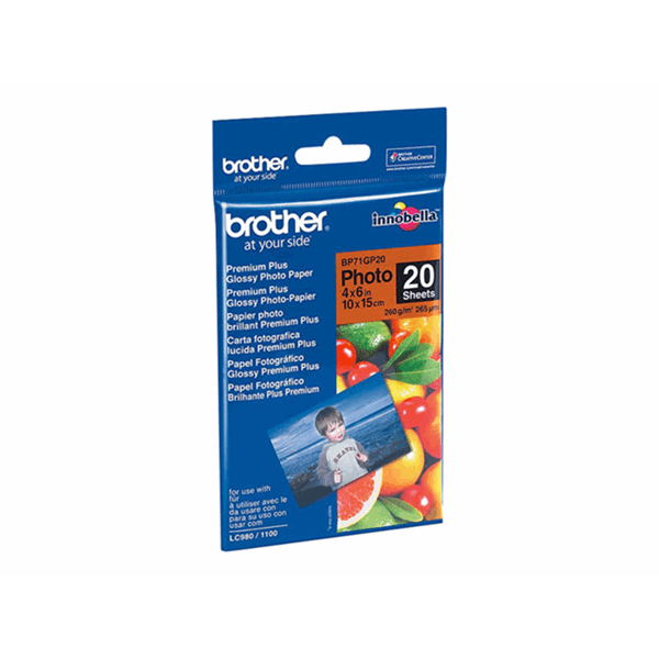 Paper/Photo Glossy 6x4" 20sheets