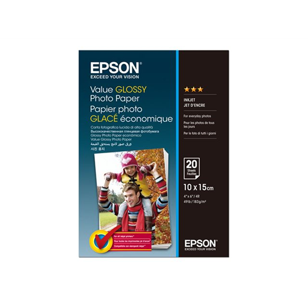 Paper/Value Glossy Photo 10x15cm 20sh