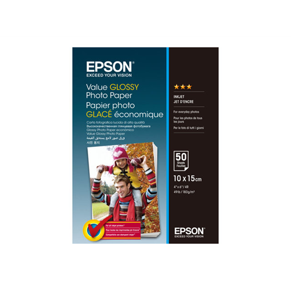 Paper/Value Glossy Photo 10x15cm 50sh