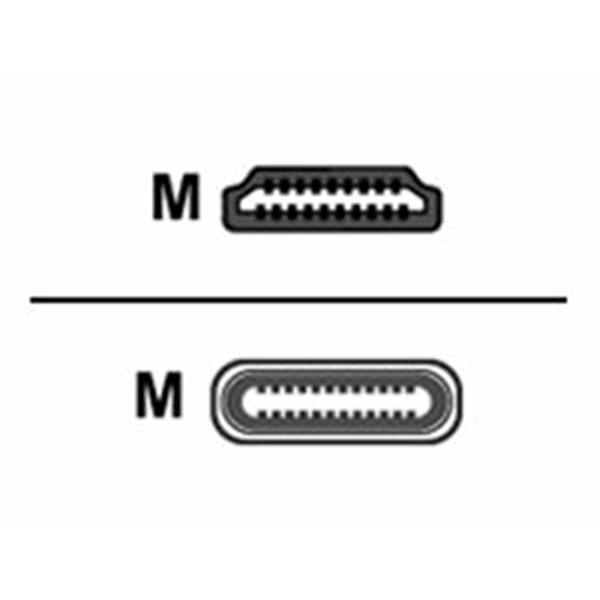 Pass-Through FT2 USBC-HDMI 18 Gbps 2.4m Pass-Through FT2 USBC-HDMI 18 Gbps 2.4m
