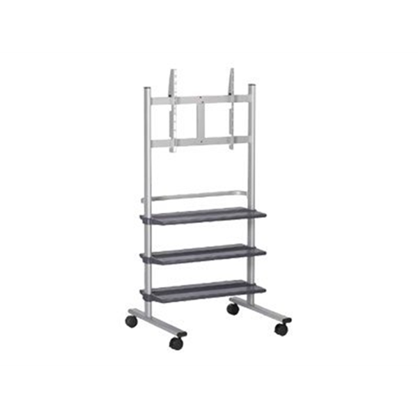 PB 150/Trolley 150cm 36-50'' 2xshelves