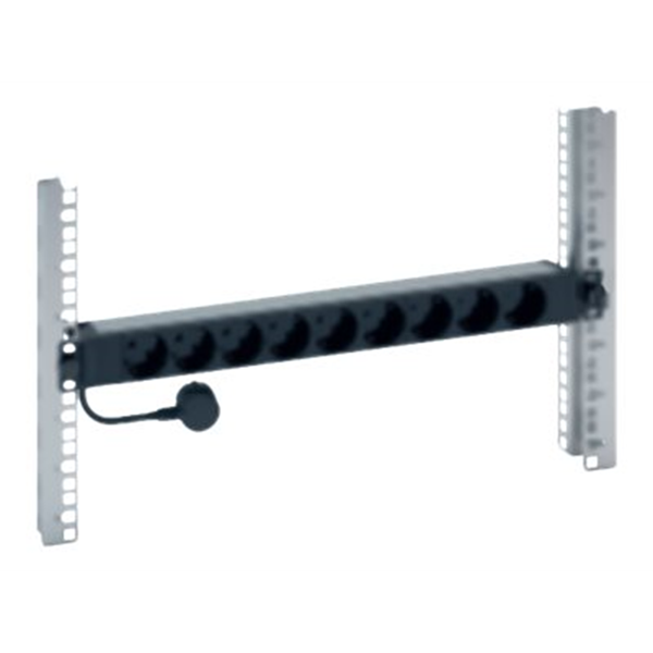 PDU 19 inches 1U 9 x 2P+E german standar