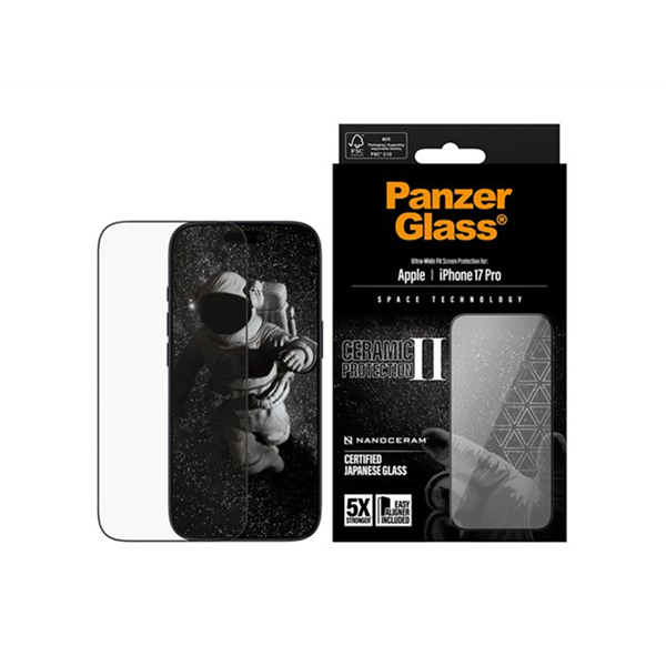 PG Ceramic Scrn iPhone 17 Pro UWF WA