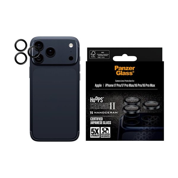 PG Hoops Ceramic Cam Prot iPhone17Pro/PM