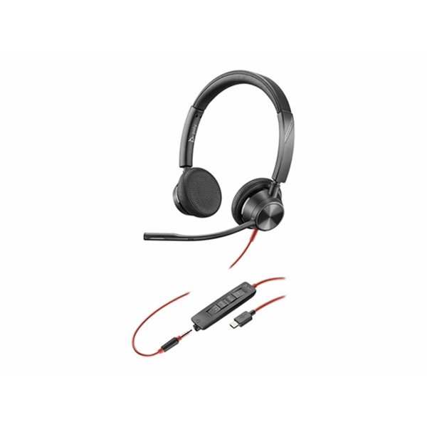Poly BW 3325 USB-C HS +3.5mmP +USB-C/A