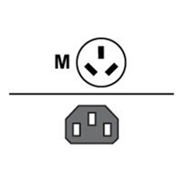 Power Cord - IEC C13 -Black