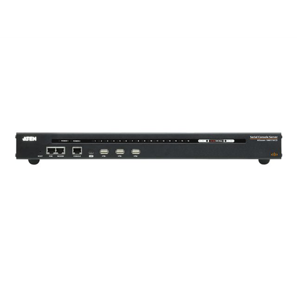 [PREMIUM] 16-Port Serial Console Serverwith Cisco Support auto-sensing DTE/DCEUSB Storage Support and Power/LAN Redundancy