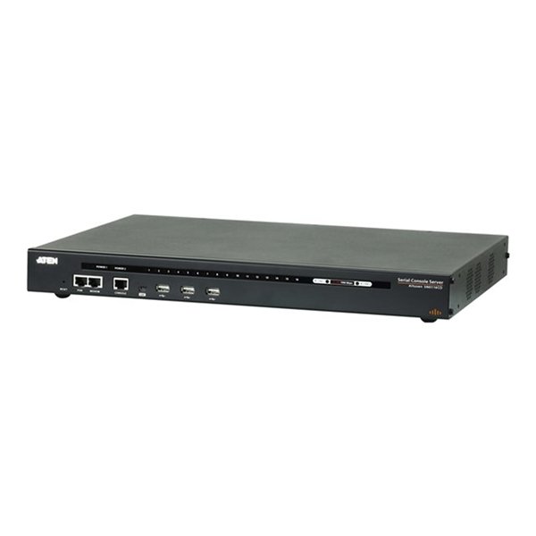 [PREMIUM] 16-Port Serial Console Serverwith Cisco Support auto-sensing DTE/DCEUSB Storage Support and Power/LAN Redundancy
