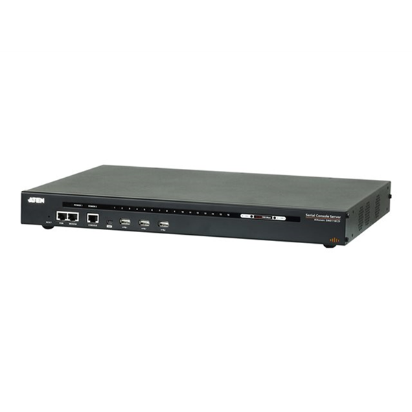 [PREMIUM] 16-Port Serial Console Serverwith Cisco Support auto-sensing DTE/DCEUSB Storage Support and Power/LAN Redundancy