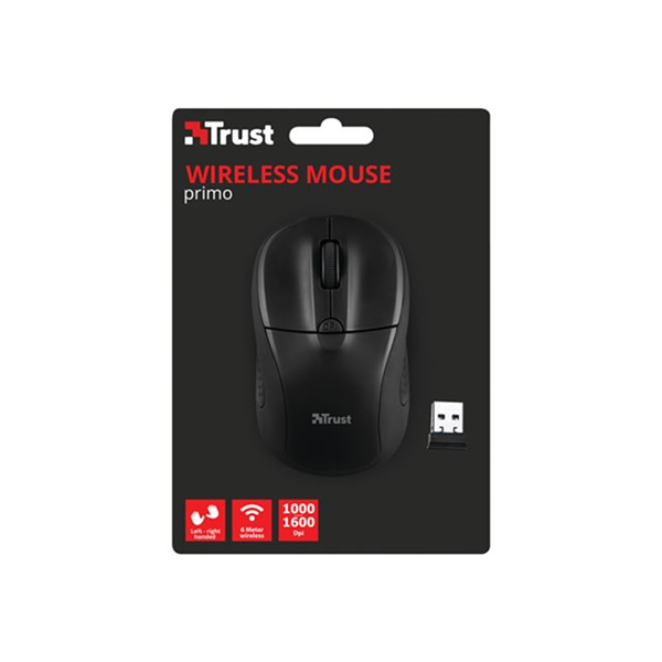 PRIMO WIRELESS MOUSE MATT BLACK