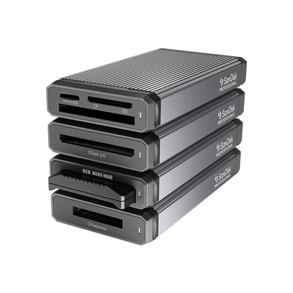 SanDisk Professional PRO-READER kaartlezer - USB-C 3.2 Gen 2 SanDisk Professional PRO-READER kaartlezer - USB-C 3.2 Gen 2