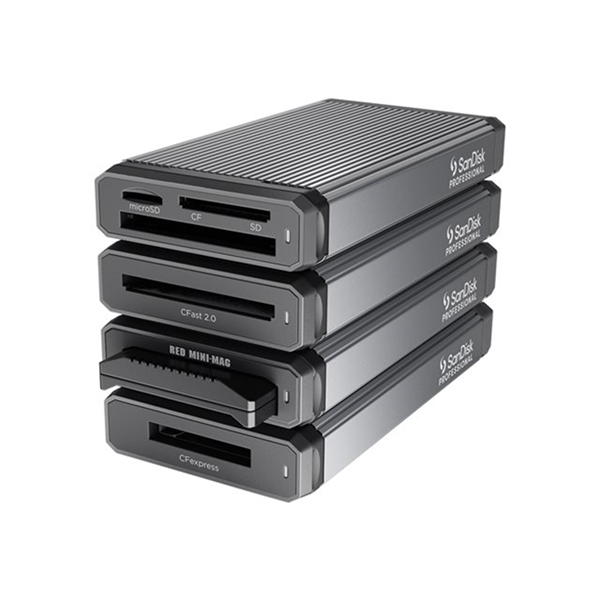 SanDisk Professional PRO-READER kaartlezer - USB-C 3.2 Gen 2 SanDisk Professional PRO-READER kaartlezer - USB-C 3.2 Gen 2
