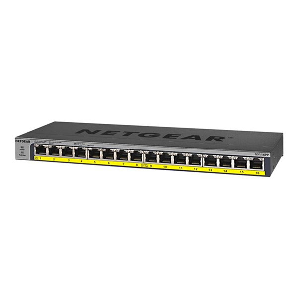 ProSAFE 16-Ports Gigabit Unmanaged PoE+ ProSAFE 16-Ports Gigabit Unmanaged PoE+