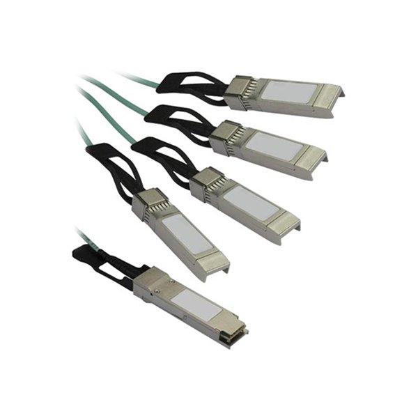 QSFP+Breakout DAC QSFP-4X10G-AOC10M 15m
