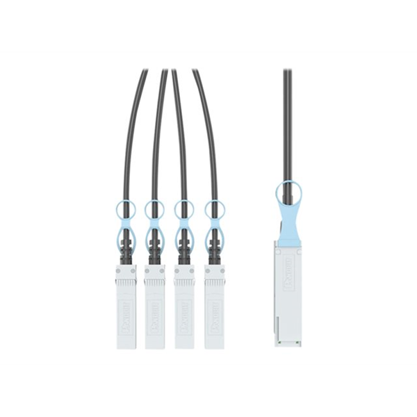 QSFP28 to SFP28 Breakout Copper Cable As