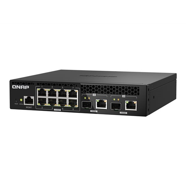 QSW-M2108R-2C 8x2.5Gbps2x10Gbps SFP+/ RM