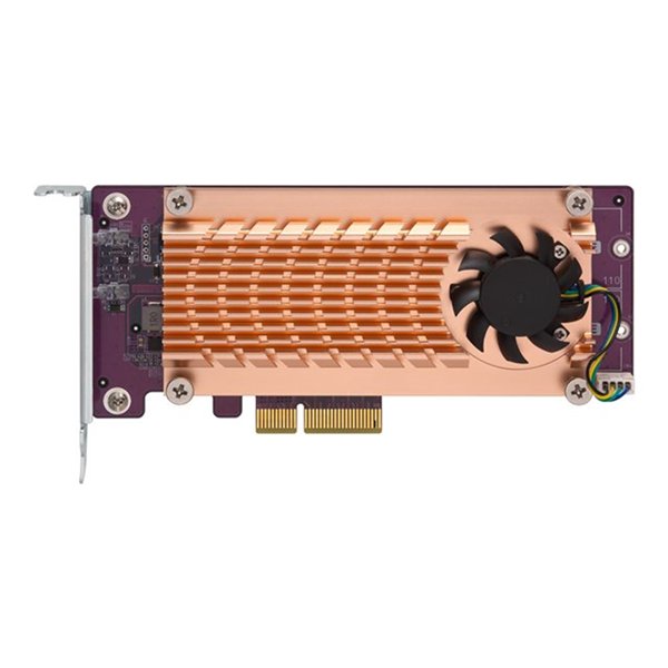 Quad M.2 PCIe SSD expans card