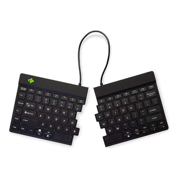R-Go Split Break ergonomic keyboard QWER