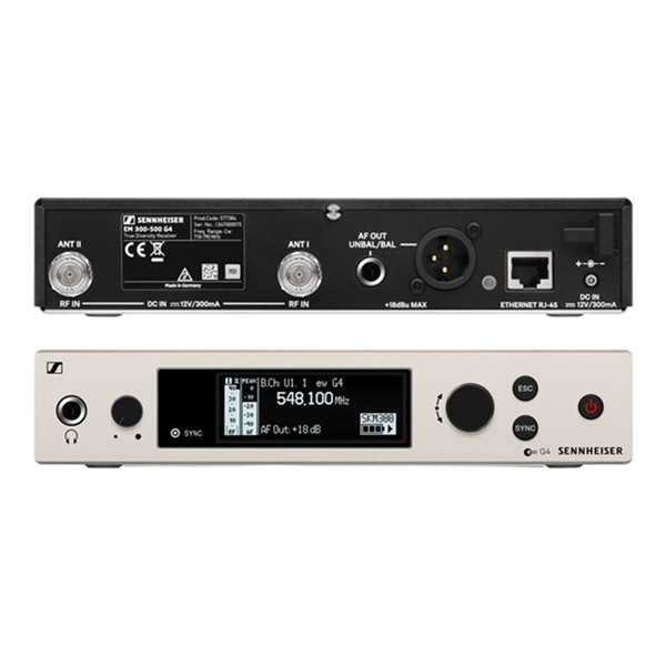 Rackmount diversity receiver 470-558MHz