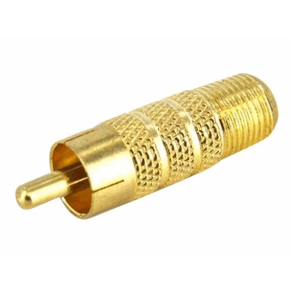 RCA to F Type Adapter M/F