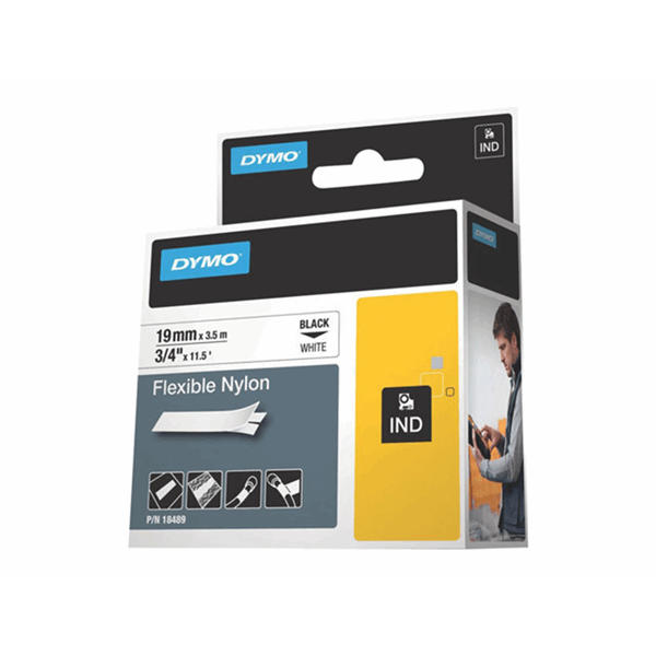 RHINO TAPE NYLON 19MM WIT RHINO TAPE NYLON 19MM WIT