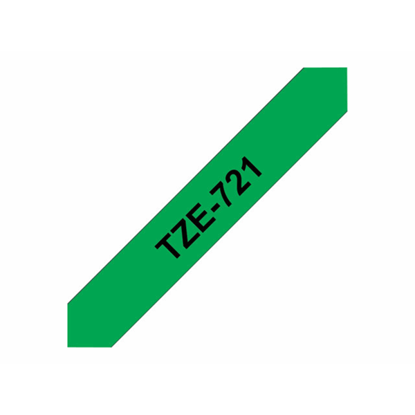 Ribbon 9mm Black/Green Ribbon 9mm Black/Green