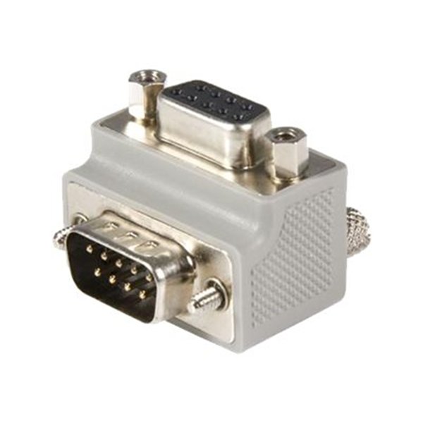 Right Angle DB9 Serial Cable Adapter