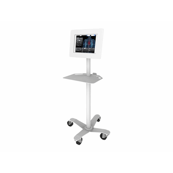 RISE FREEDOM-ROLLING FLOOR POLE STAND WH