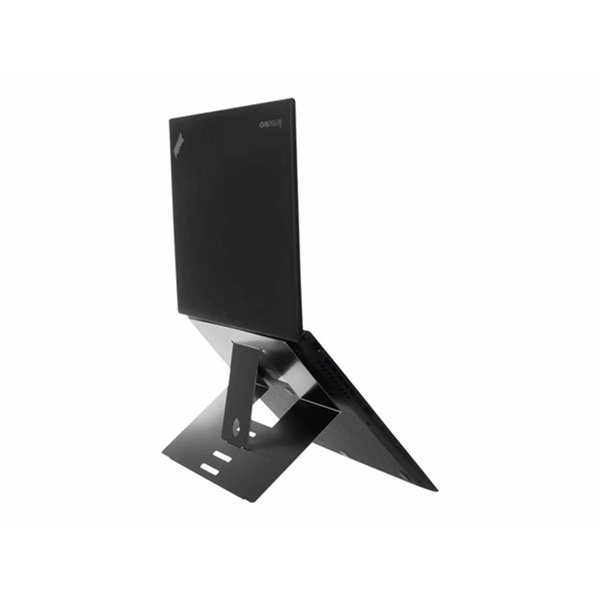 Riser Attachable Laptopstandaard Geintegreerd Instelbaar Zwart